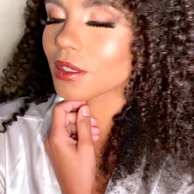 Maquiagem pele Negra